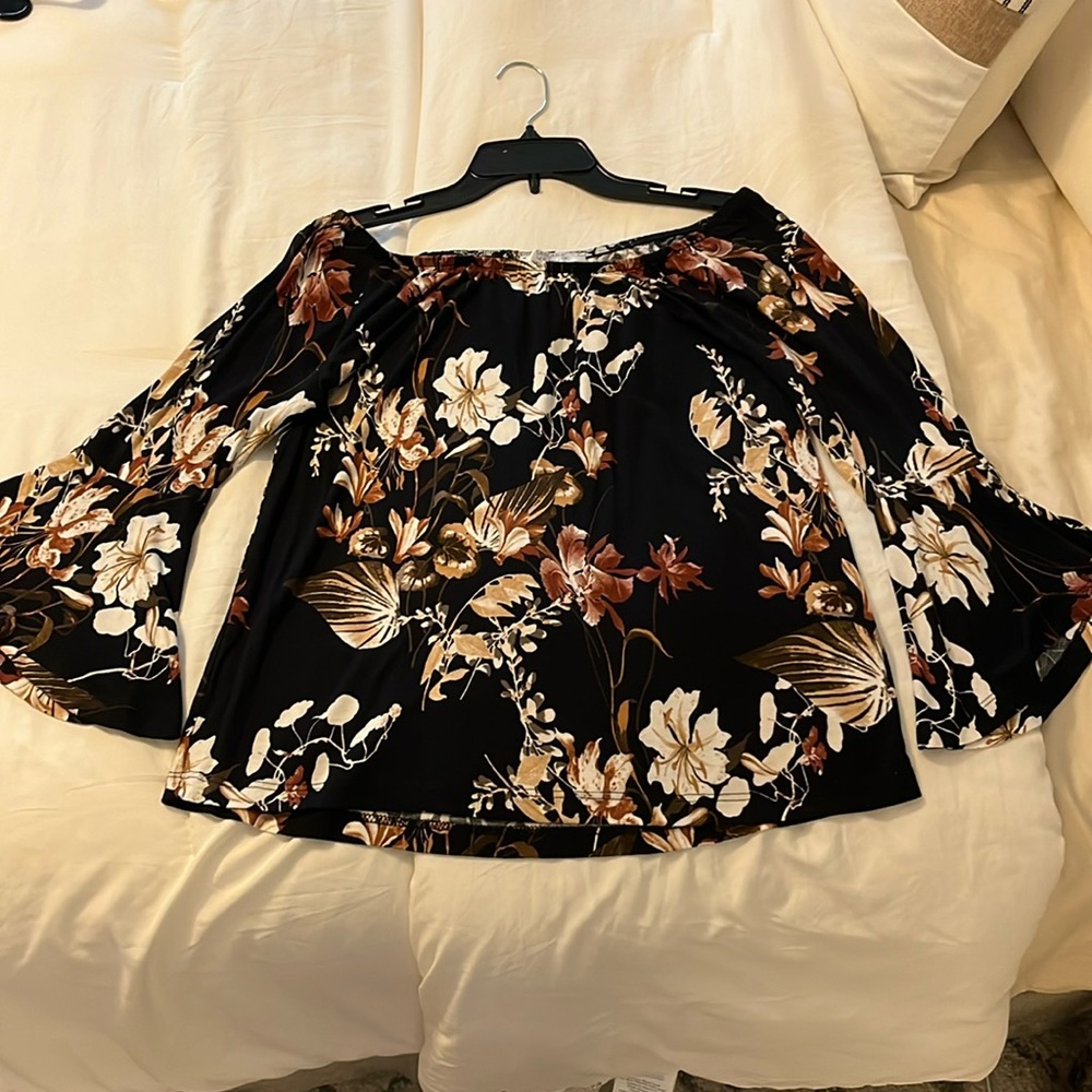 Off the shoulder blouse